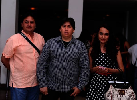 Manolo, Luis y Diana