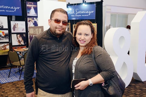 10042016 EN RECIENTE EVENTO.  Francisco y Lizeth.