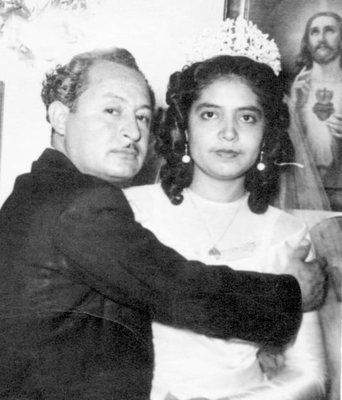 10042016 En un baile en el Club de Leones fueron captados: JesÃºs GarcÃ­a, Roberto, Homero, Dr. Zamudio, Pepe y ToÃ±o, el 30 de julio de 1966.