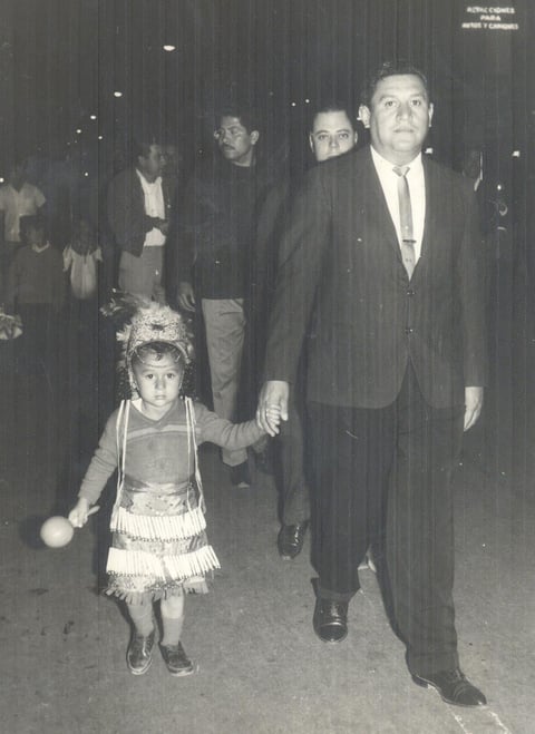 03042016 Socorro LesprÃ³n y Antonio GarcÃ­a, 1945.