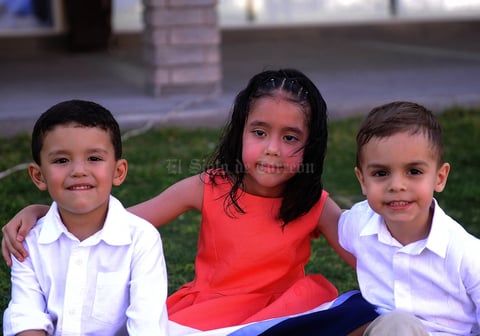 Andrés, Jimena y José Antonio