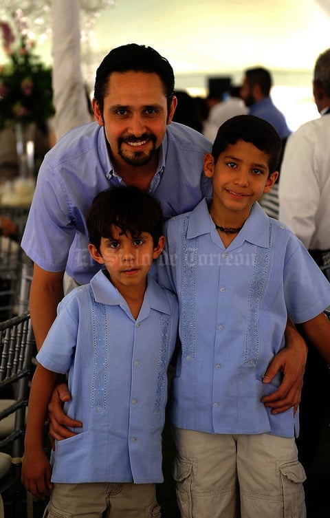 Jorge, Mateo y Santiago