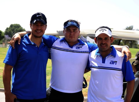 Alejandro, Francisco y Rodrigo