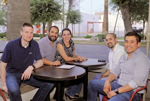 17042016 Chistian, Marc, Tere, Fer y Andrés.