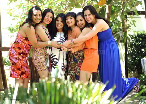 24042016 Estefanía Apolinar, Claudia Juárez, Tania Apolinar, Angélica Suárez y Ana Laura Ruiz.