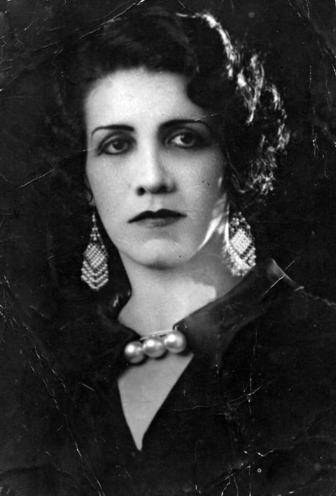 24042016 Guadalupe Rivas NÃ¡jera, reciÃ©n llegada de Detroit, Michigan, en 1910.