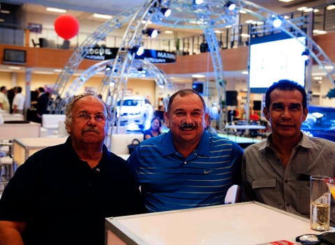 Antonio, Avelino y Luis Ángel