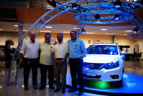 Fernando, Ernesto, Mauricio y Francisco