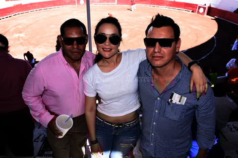 Luis, Mirna y Javier