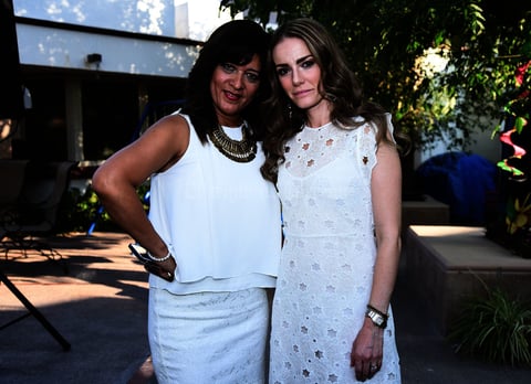 Ana Cecilia Monarrez y Brenda Delgado