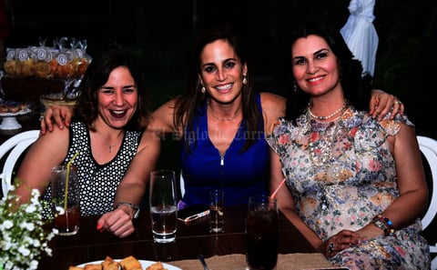 Monse Necochea, Irene Karam y Lorena Sada
