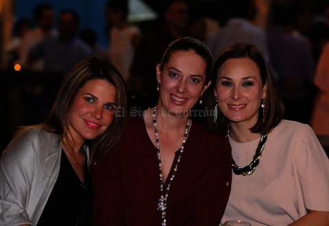 Gaby, Claudia y Rosario