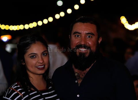 Mary Gaby y Javier