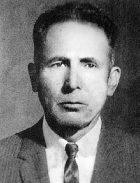 01052016 Don Salvador Jiménez Jiménez (f) en 1964.
