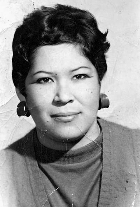 08052016 Martha Hernández en 1976.