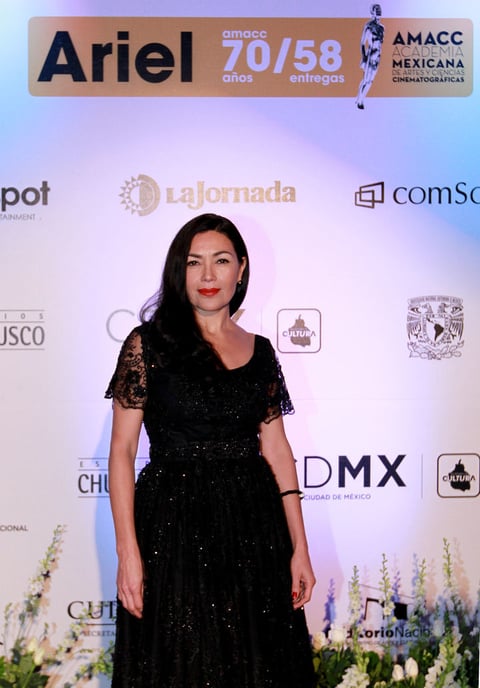 Durante la velada Dolores Heredia, externó la importancia de que existan encuentros como este y más en un año -dijo- en el que el Ariel se renueva.