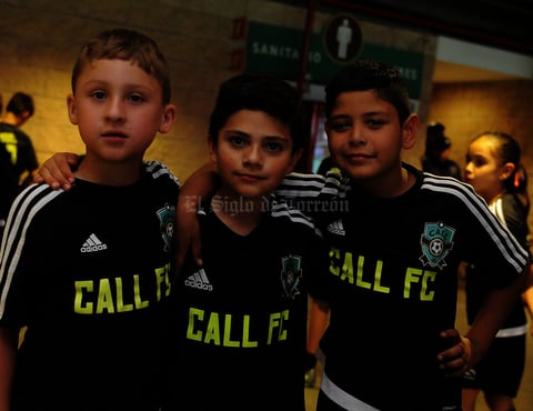 Víctor, Gael y Cristian
