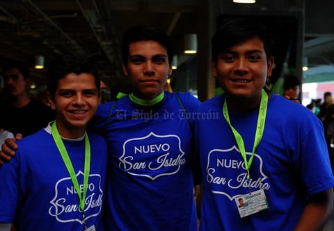 Alexis, José y Gerardo