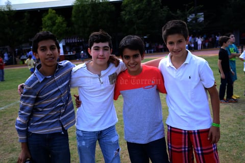 Alejandro, Andrés, Memo y Alejandro