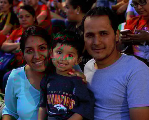 María, Leonardo y Fredy