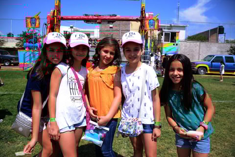 Ana Fer, Pamela, Roberta, Sofía y Valeska