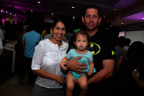 Magda, Girese y Víctor