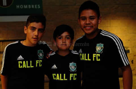 César, Miguel y David