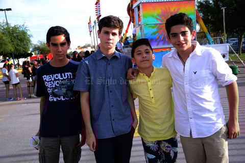 Ricardo, Schroeder, Alfonso y Gustavo
