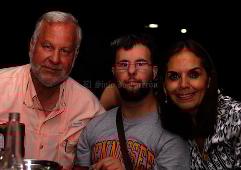 Claudio, David y Pecky