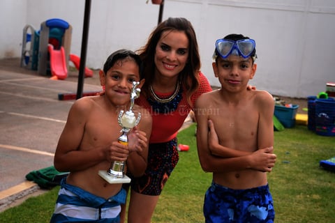 Diego, Paty y Andrés