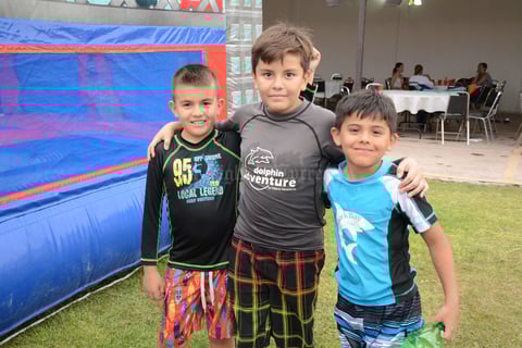 Ricky, Arturo y José Luis