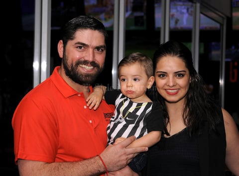 Franco, Diego y Mariana