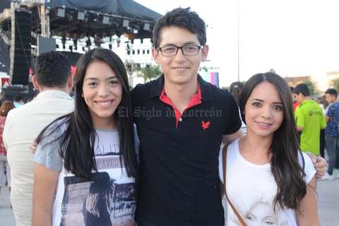 Salma, Amauri e Ingrid