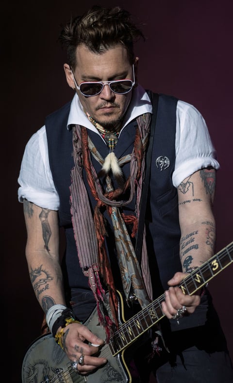 Johnny Depp complació a sus fans alemanes.