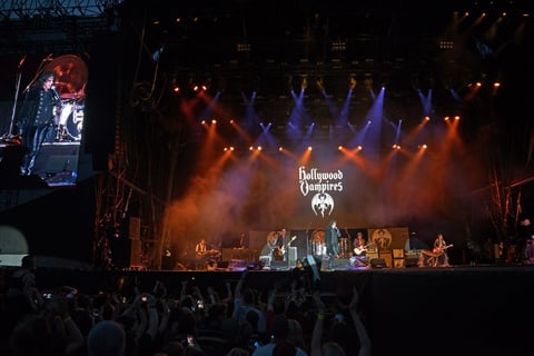 El concierto fue parte del festival Hessentag.