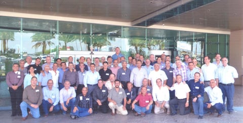 01052016 Compañeros del Instituto Francés de La Laguna en reunión en conocido hotel.