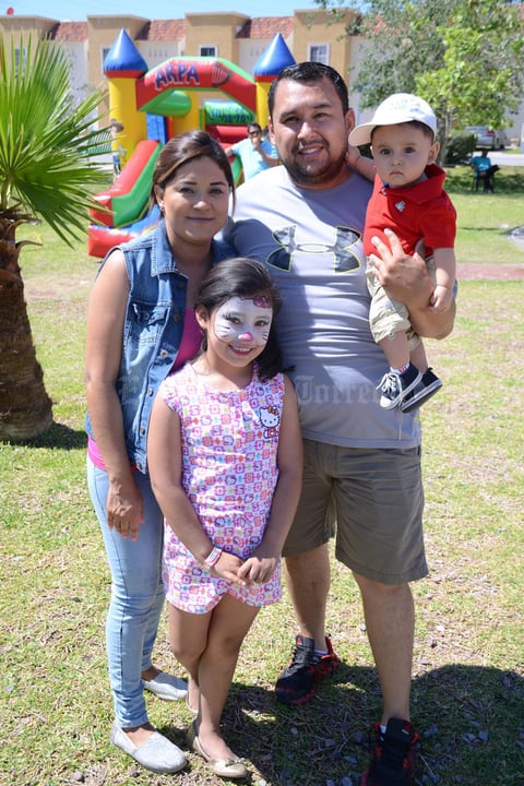07052016 Alejandra, Fanny, César y Axel.