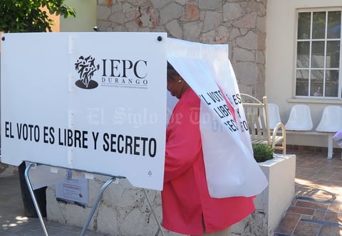 Con calma han transcurrido los comicios en La Laguna de Durango.