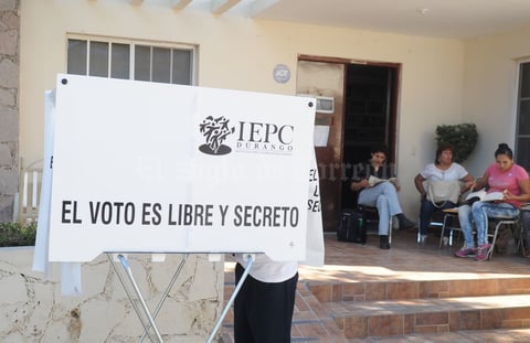 Los ciudadanos ejercieron su derecho a votar.