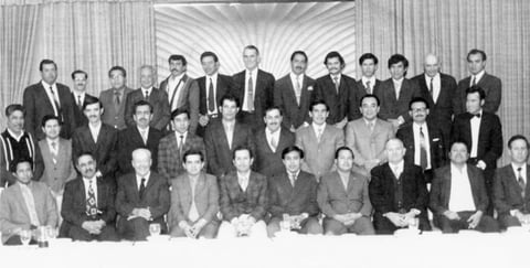 12062016 Grupo de Peñoleros en 1970.
