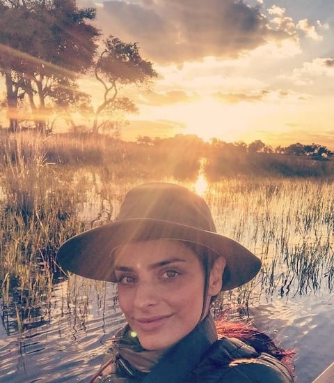 Los actores Mauricio Ochmann y Aislinn Derbez siguen disfrutando de su luna de miel.