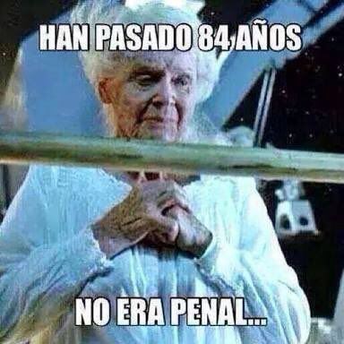 El tiempo pasará y el #Noerapenal quedará en la memoria de todos.