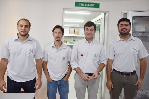 Parte del equipo de trabajo.