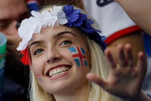 Las bellezas de Islandia también dieron de que hablar en la Euro.