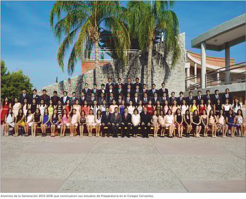 03072016 Alumnos de la Generación 2013-2016 que concluyeron sus estudios de Preparatoria en el Colegio Cervantes.