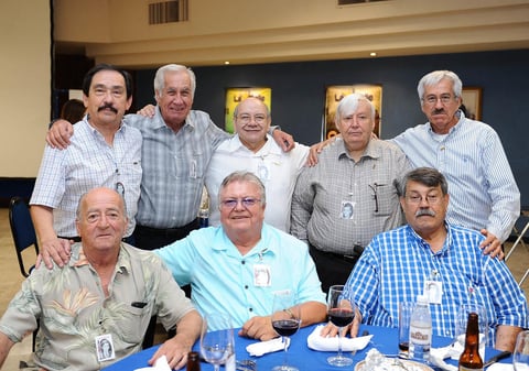 06072016 Fernando Tumoine, Enrique Estrada, Luis Hermosillo, Víctor Varona, Adolfo Espinoza, José Antonio Alcalde, Alain Collier y Octavio Guerrero.