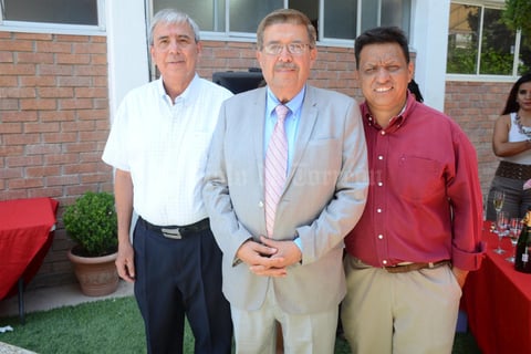 07072016 Guillermo Ríos, Carlos Noyola y Luis Cueto.