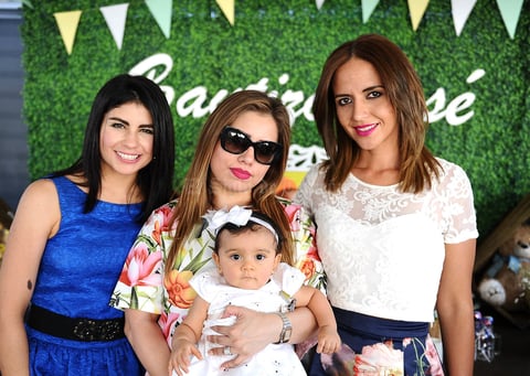 Luisa, Pamela, Luisa y Brenda