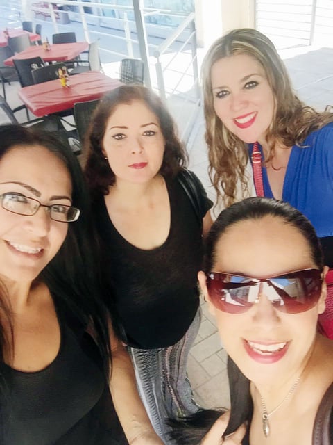 14072016 Ana, María Luisa, Thelma y Claudia.