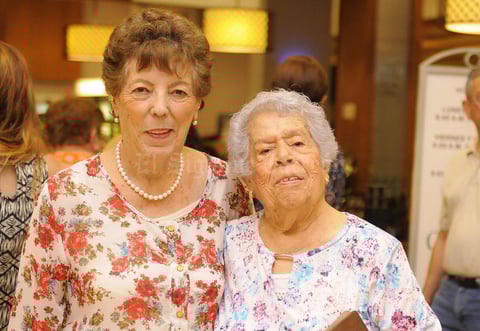 13072016 Socorrito Vázquez e Hilda Valdés de Serrato.